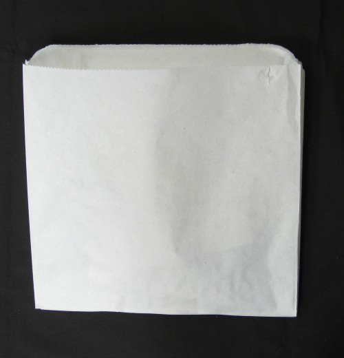 Bleached Paper Bag 2 Square Grease Proof "200x215"